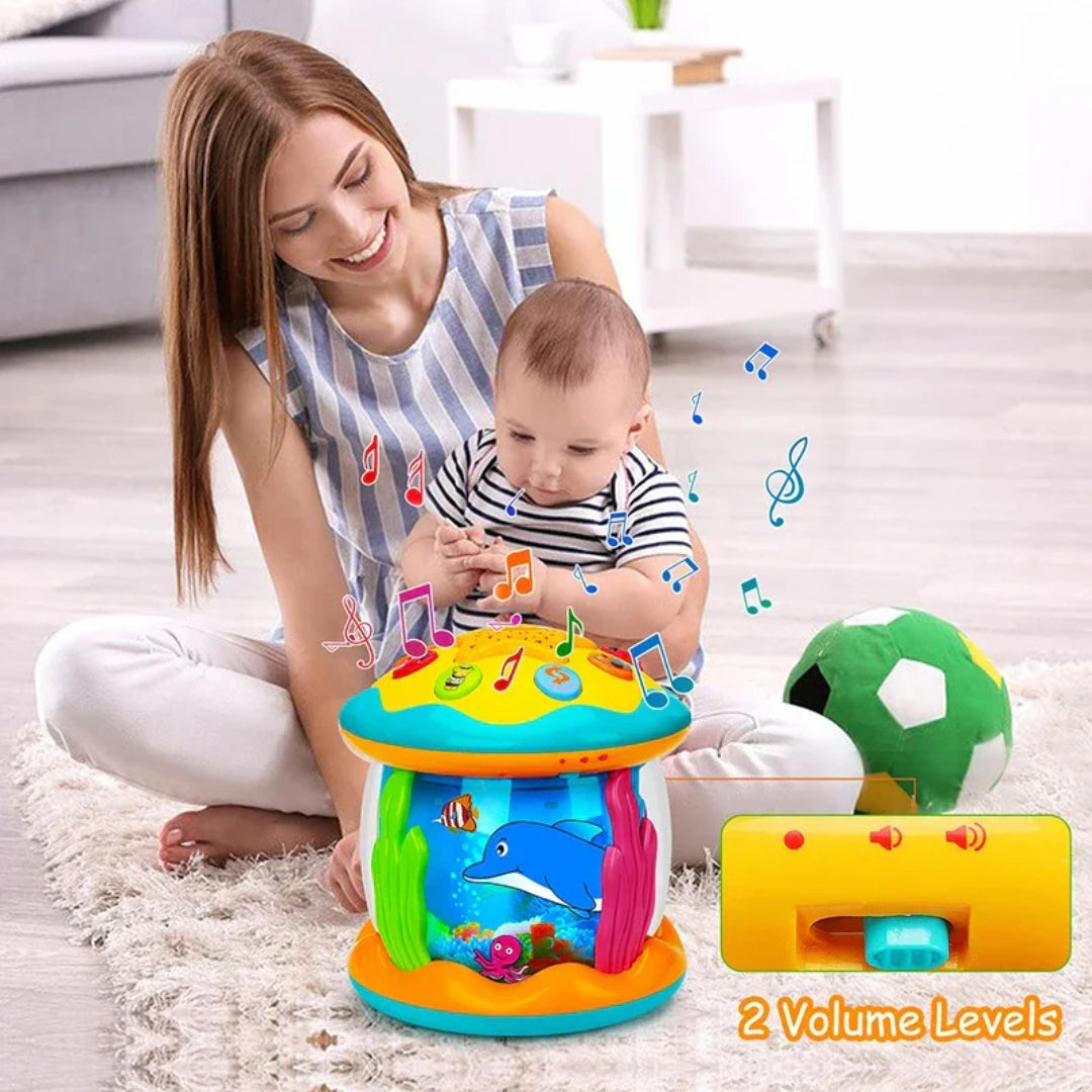 Ozean-Themen Montessori Bauchlage-Projektor mit Musik