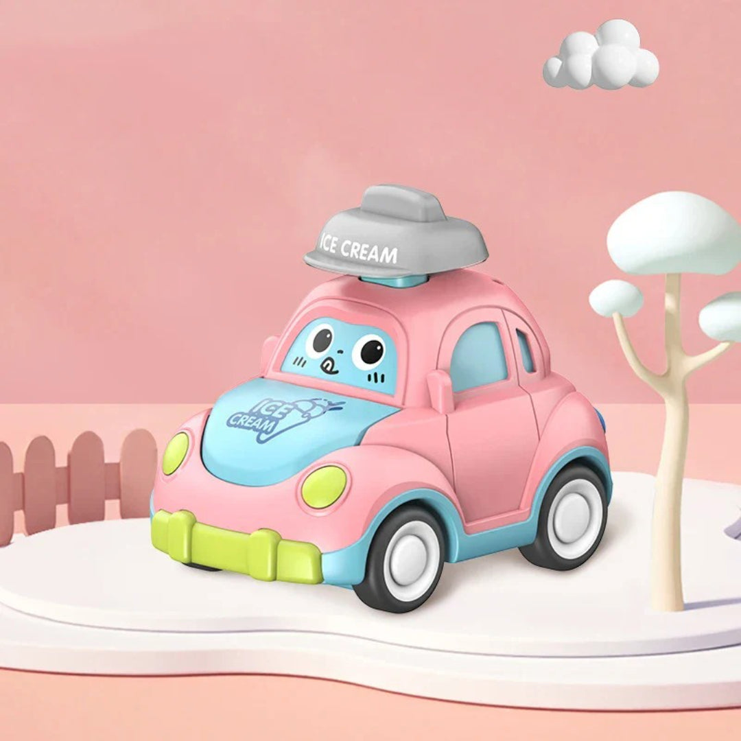 Sammlung von autonomen Autos mit automatischer Bump-and-Go-Funktionalität