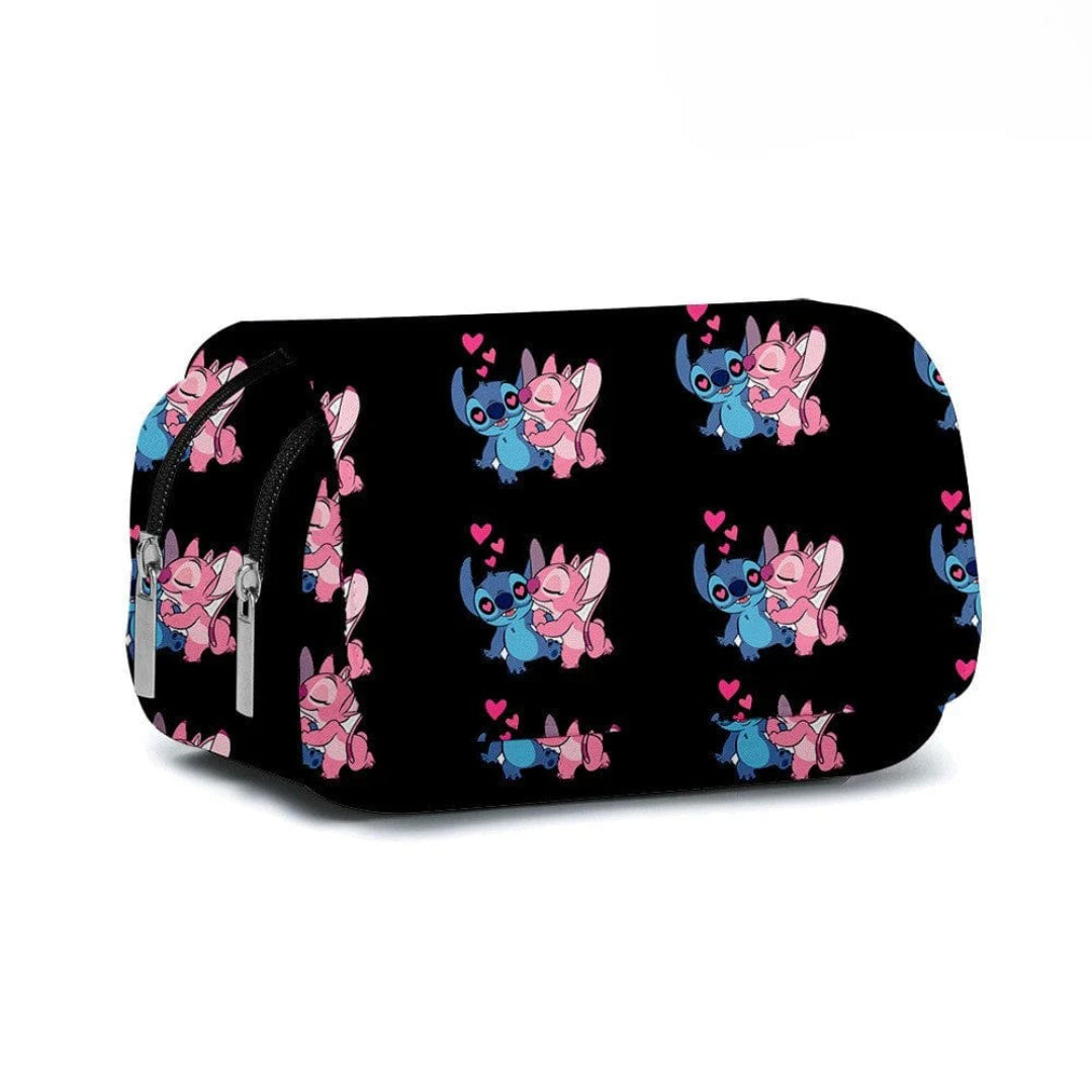 Gesticktes Design Klappetui