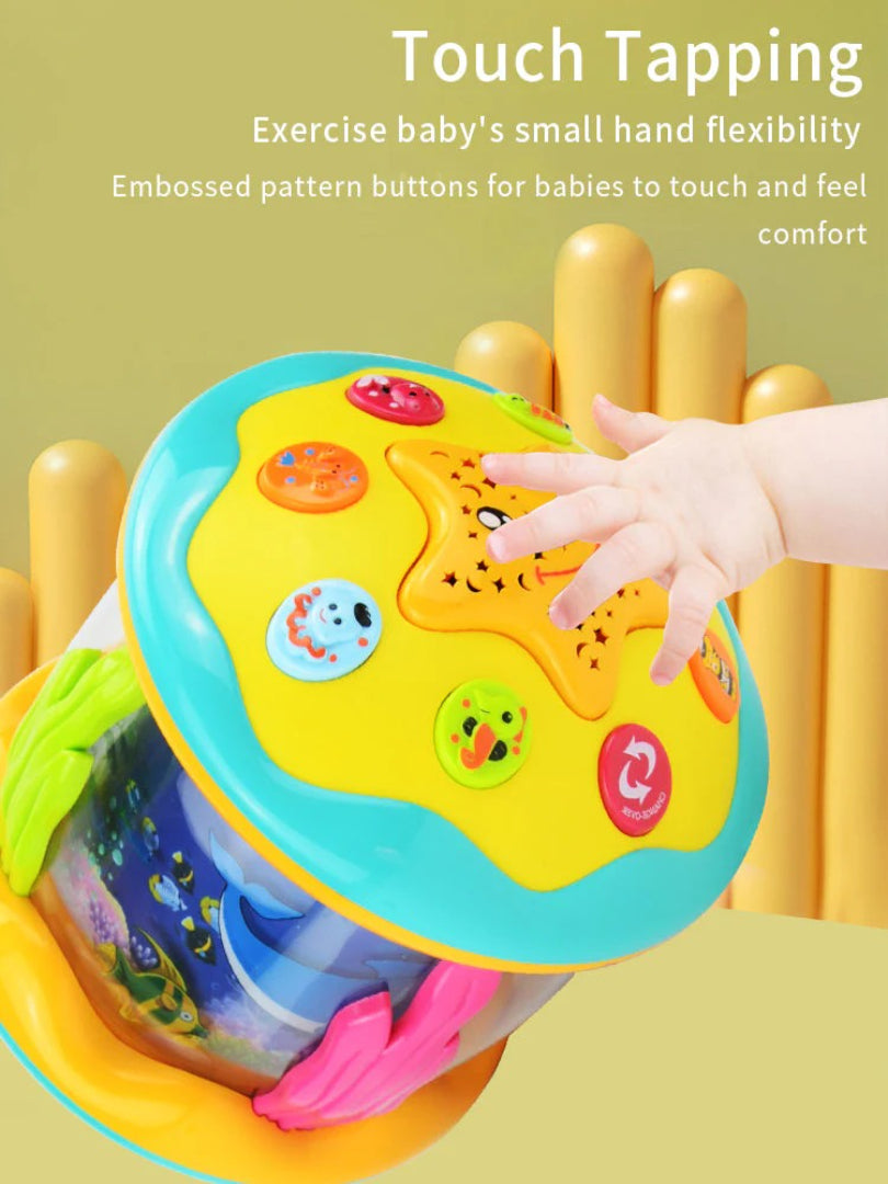 Ozean-Themen Montessori Bauchlage-Projektor mit Musik