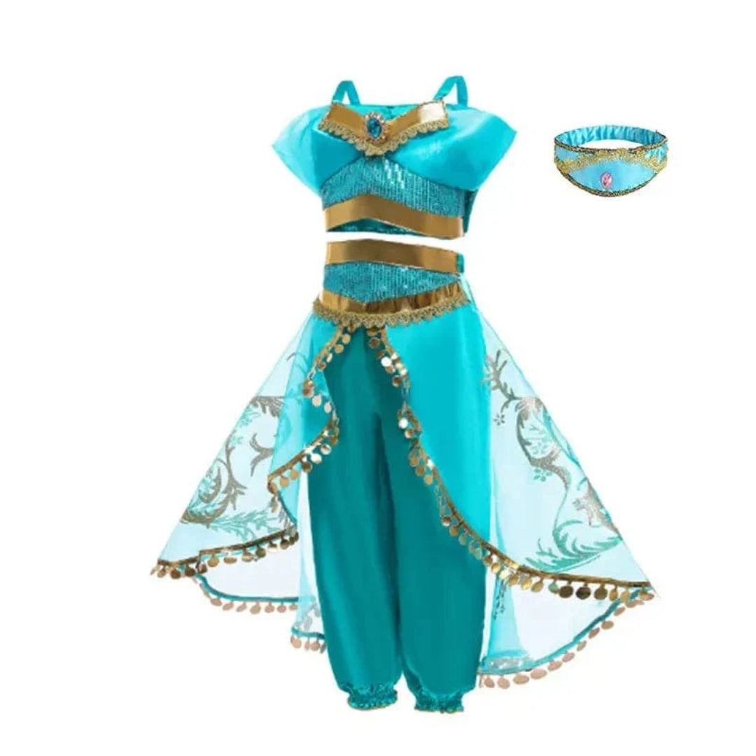 Verzauberndes Deluxe-Prinzessin-Outfit für Kinder