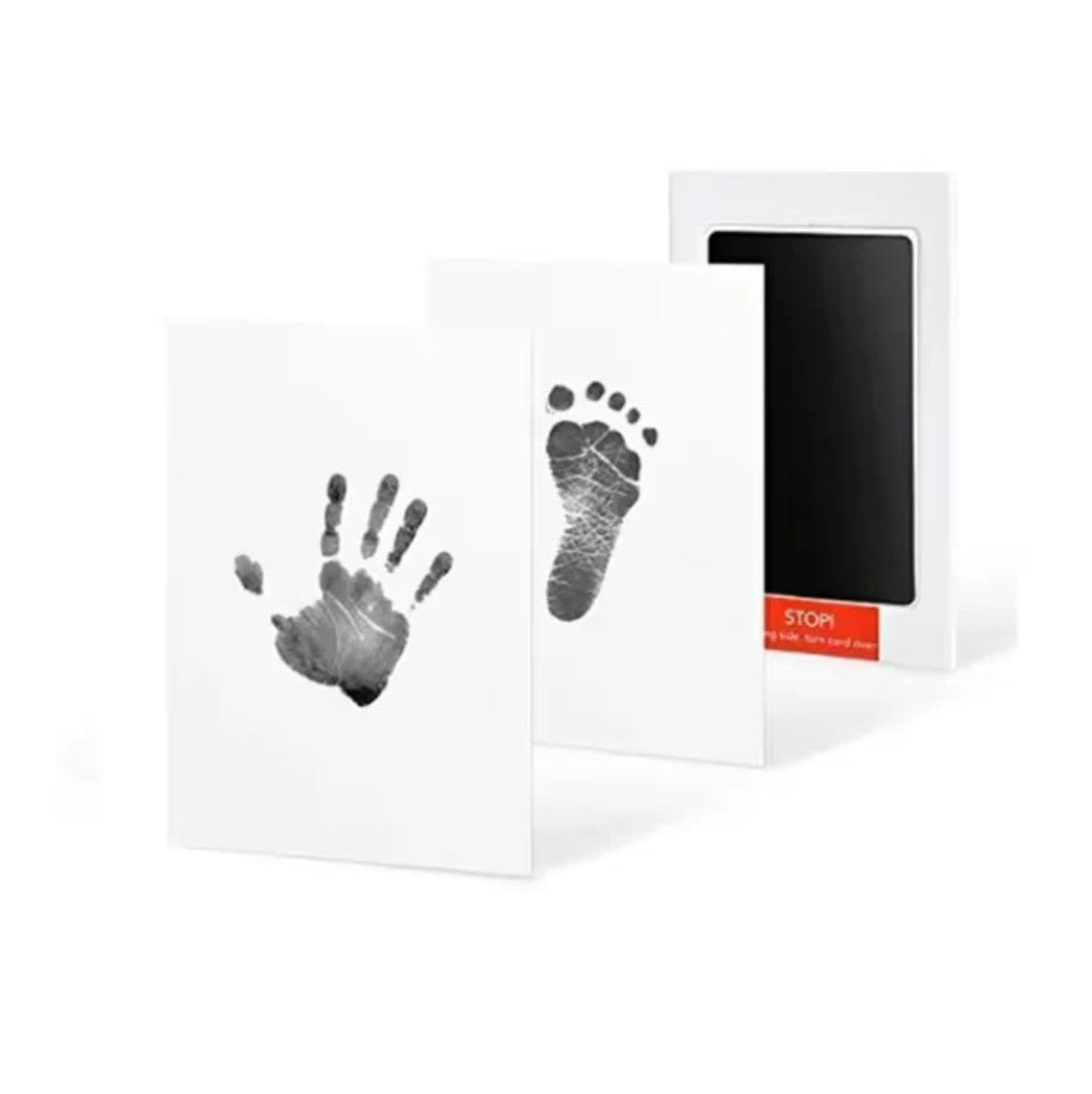 Messfreies Baby-Hand- und Fußabdruck-Erinnerungsrahmen-Kit
