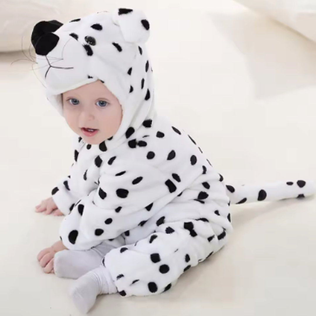 Gemütlicher Flanell Baby-Overall - Weiches Outfit für einfache Wechsel