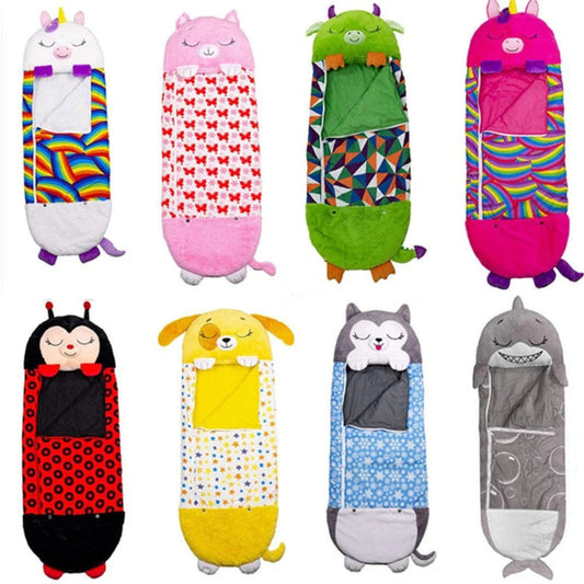 Kinder-Schlafsack mit Tiermotiven