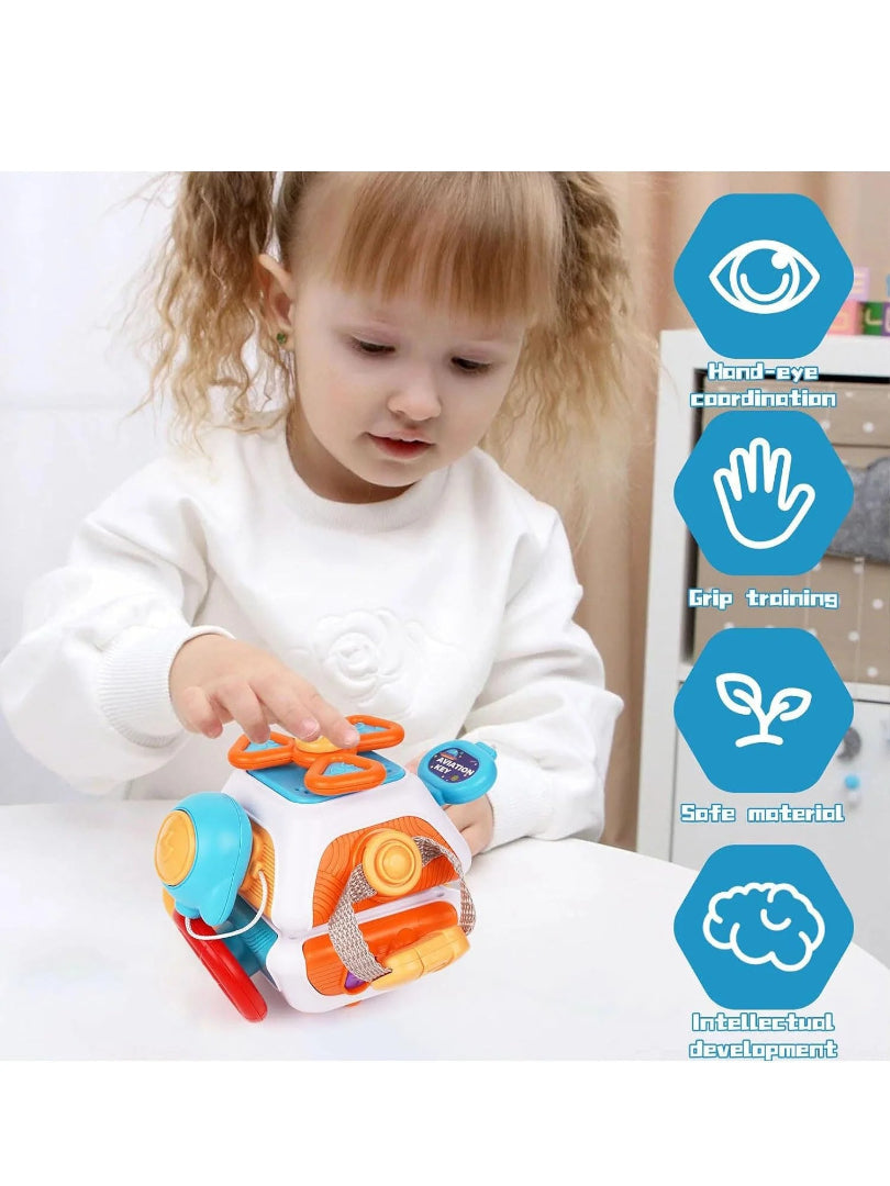 BPA-freier Montessori-Würfel: Ein Spielzeug zur Förderung der motorischen Fähigkeiten