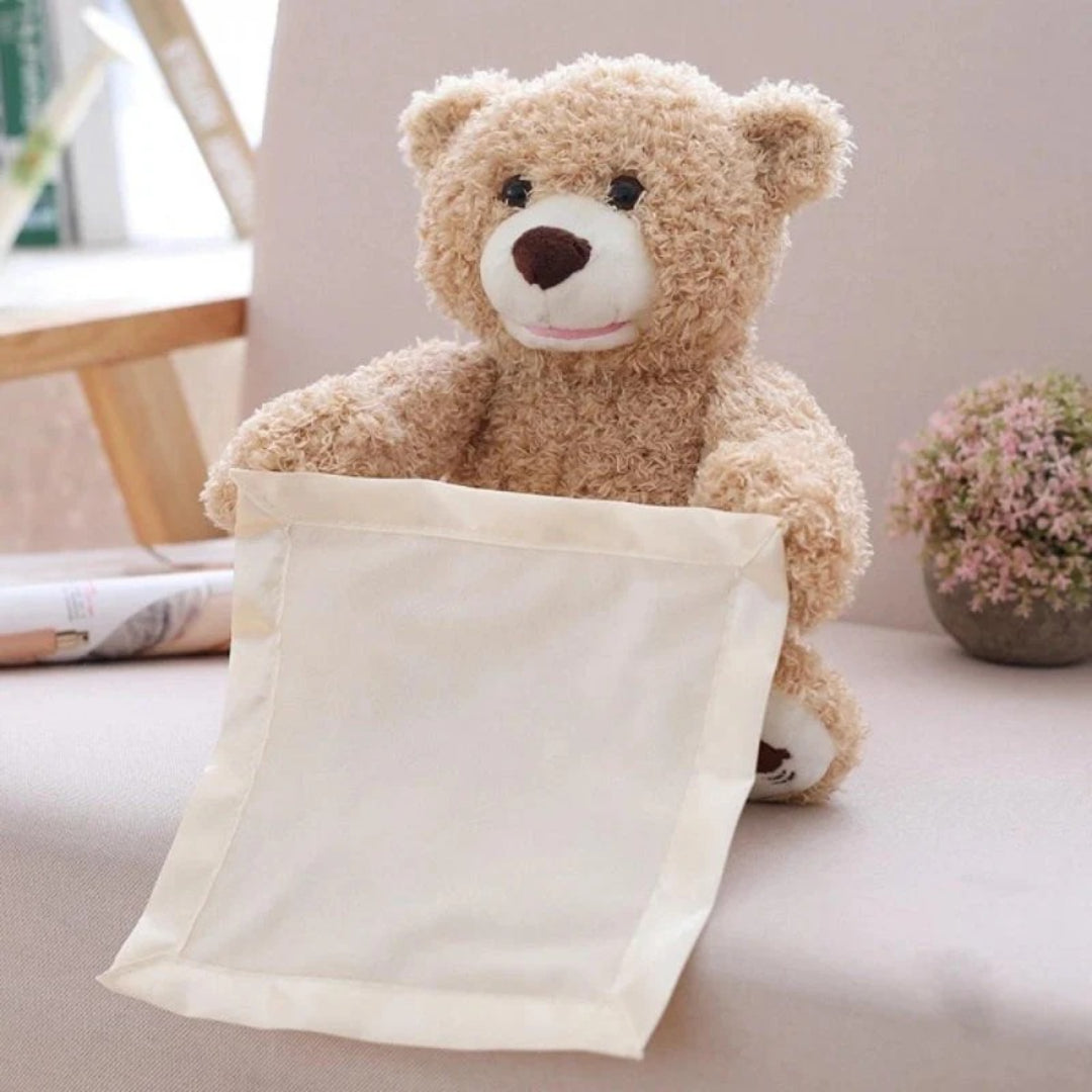Peek-a-Boo Bär: Interaktives sprechendes Plüschtier