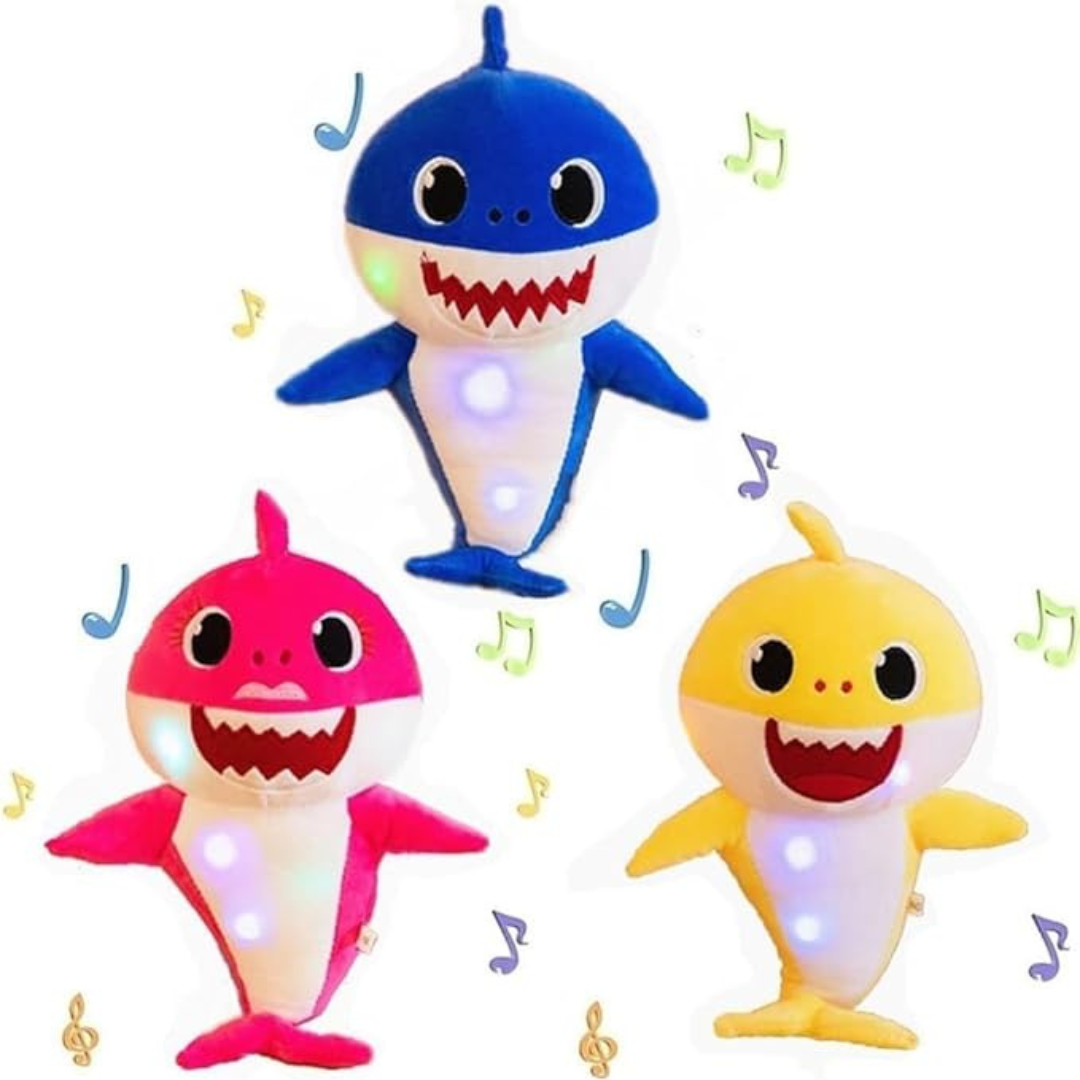 Weicher musikalischer Hai-Kissen – Ein lustiger und beruhigender Begleiter für Kinder