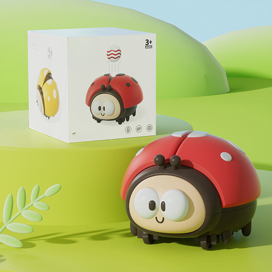 Aktivitätsballonspielzeug für Kleinkinder – Niedliches Marienkäferdesign