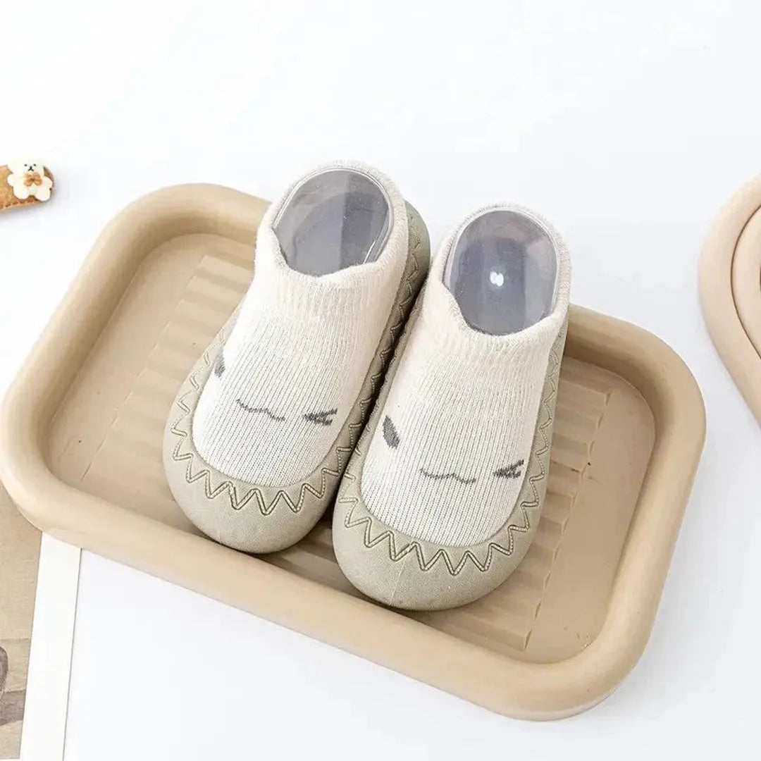 Babysocken-Schuhe mit rutschfester Sohle