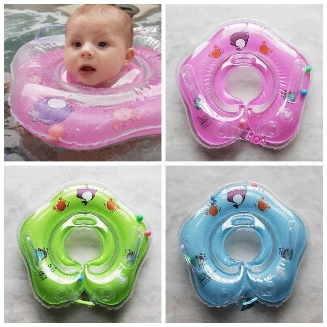 Schwimmring für Säuglinge - Sicherer aufblasbarer Sitz für Babys