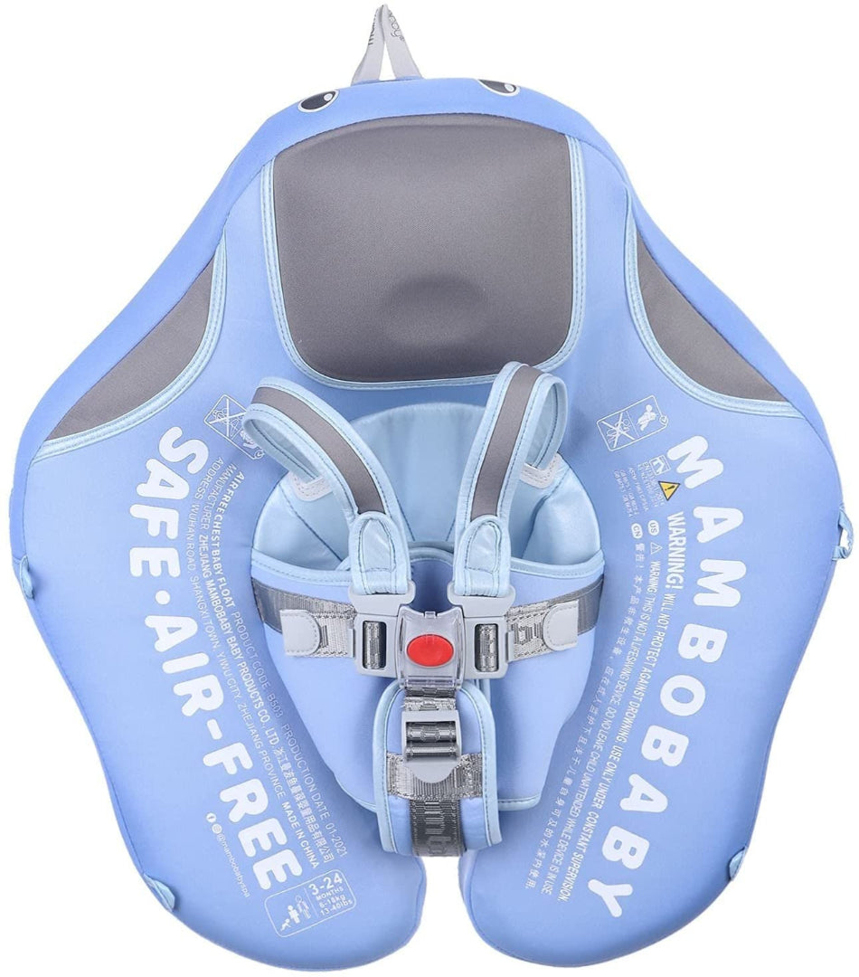 Aufblasbarer Schwimmring für Säuglinge mit Sicherheitsgurt
