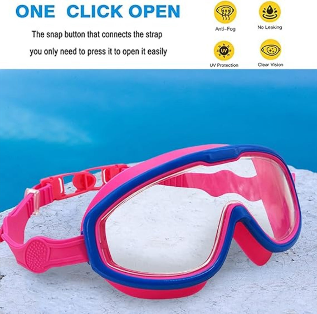 Verstellbare Anti-Beschlag Schwimmbrille für Kinder