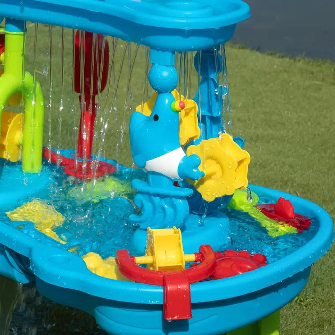 3-stöckiger Sand- und Wassertisch für Kinder