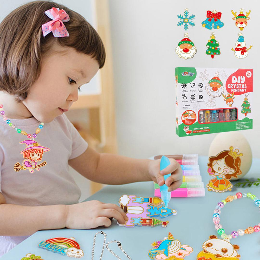 DIY Schmuckset: Kristallanhänger Bastelset
