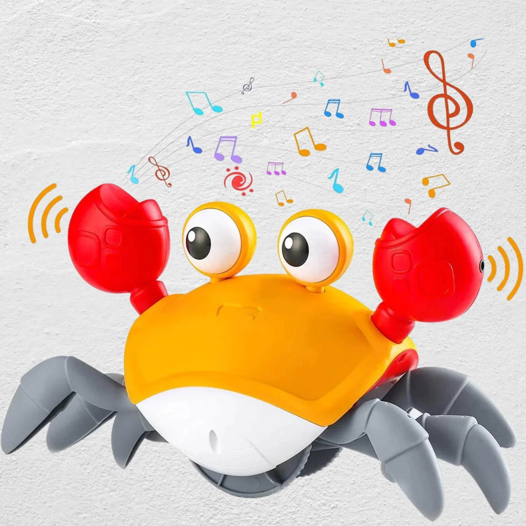 Hindernisvermeidendes automatisches musikalisches Krabben-Spielzeug