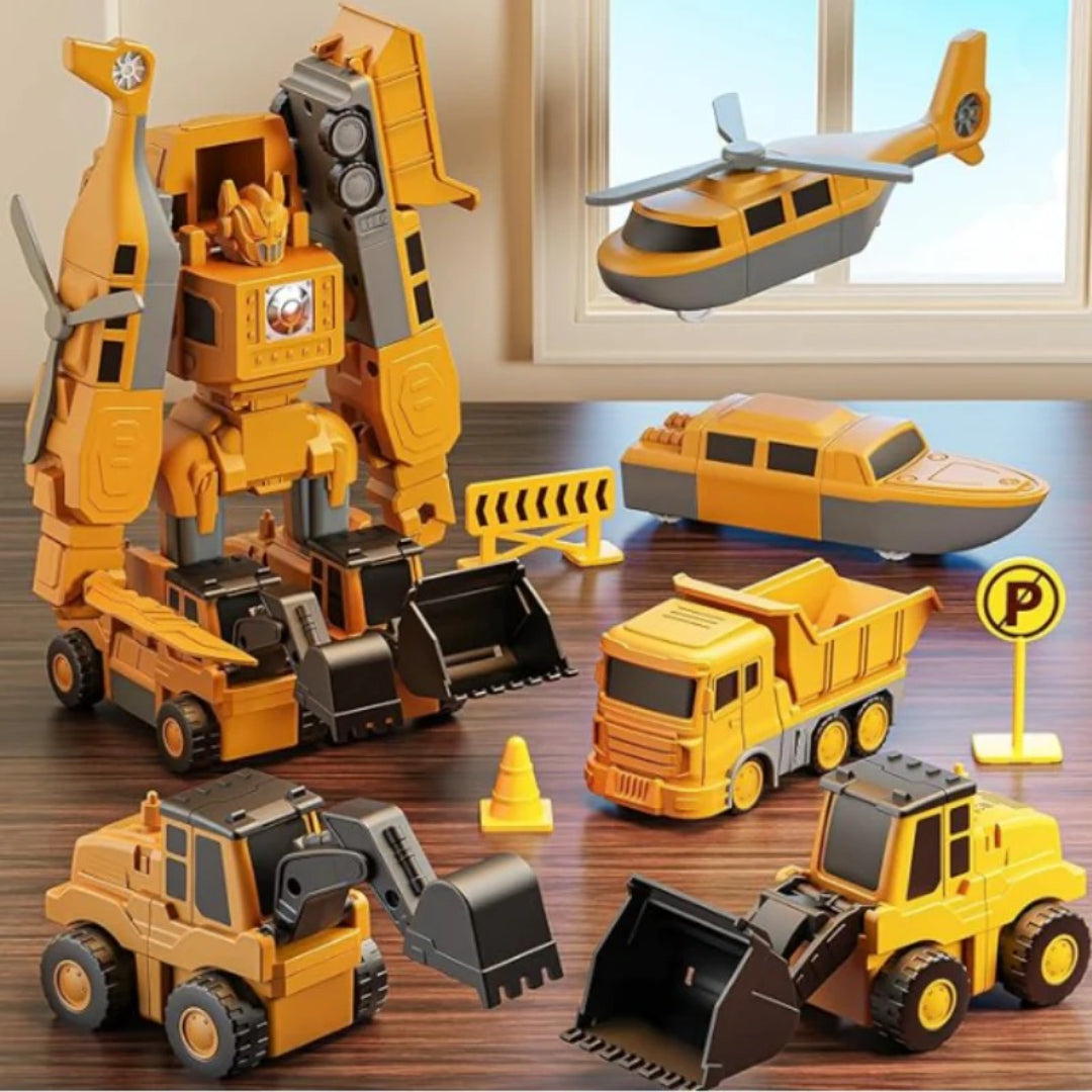 Transformierendes Robotermagnet-Bauspielzeug