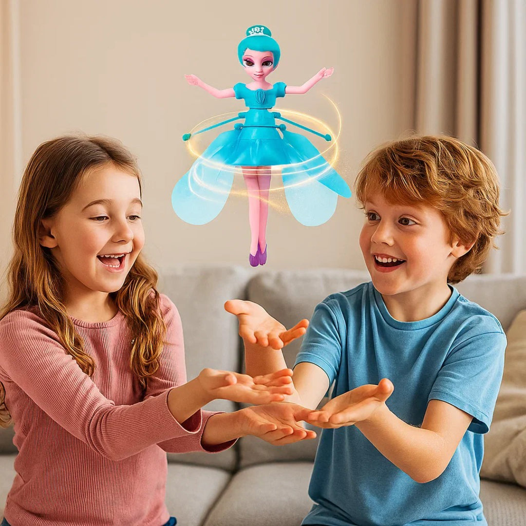 Verzauberte fliegende Feenpuppe