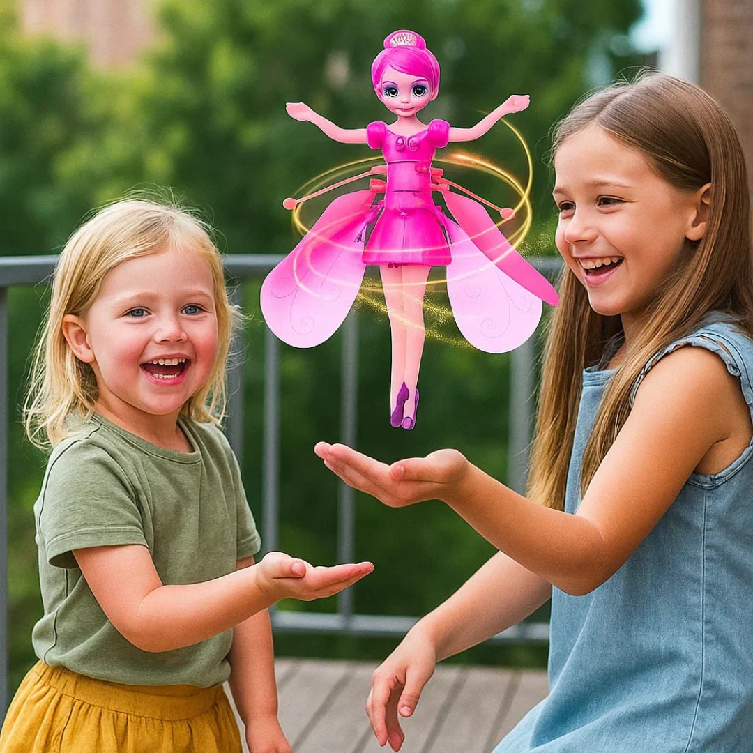 Verzauberte fliegende Feenpuppe