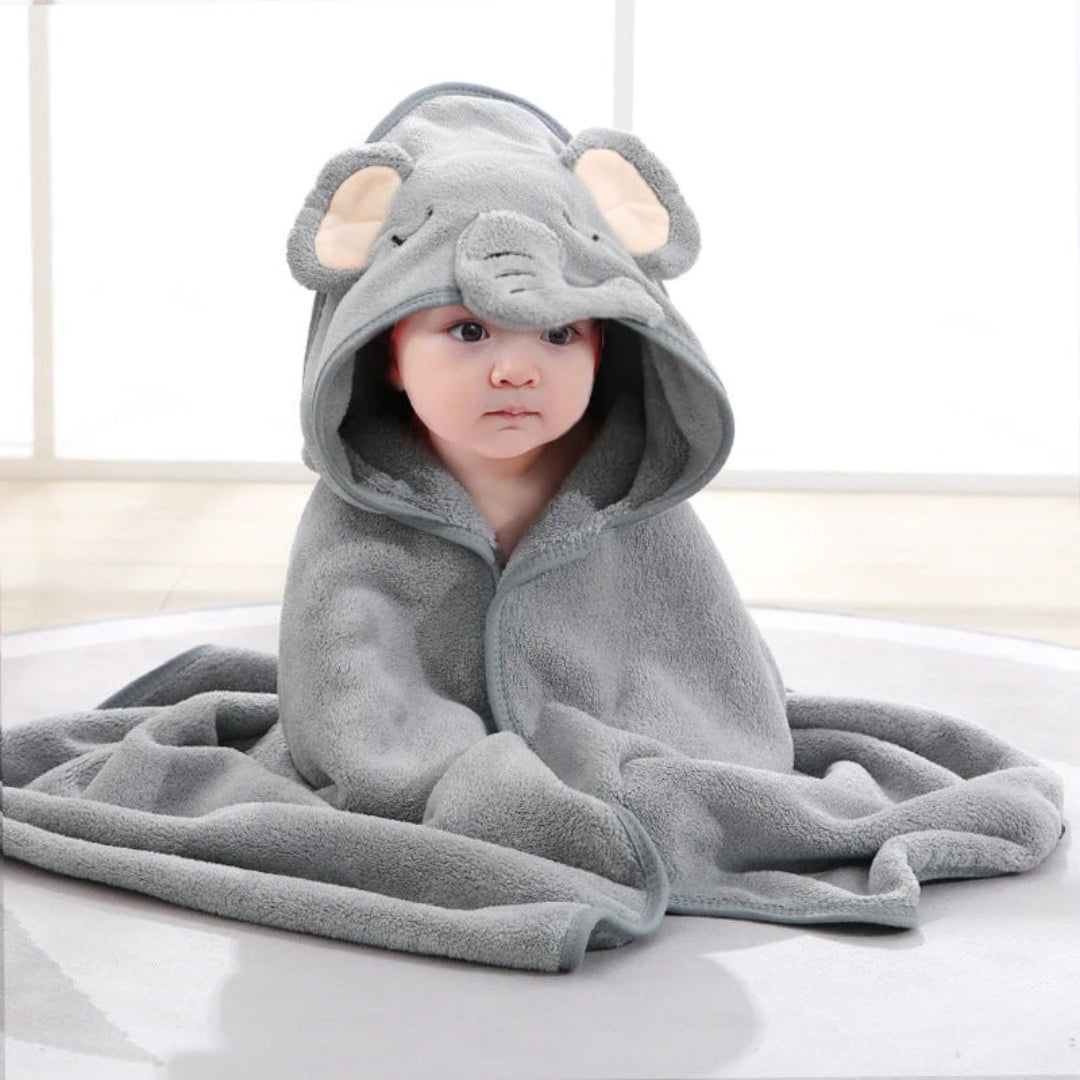 Weiches und saugfähiges Baby-Badetuch