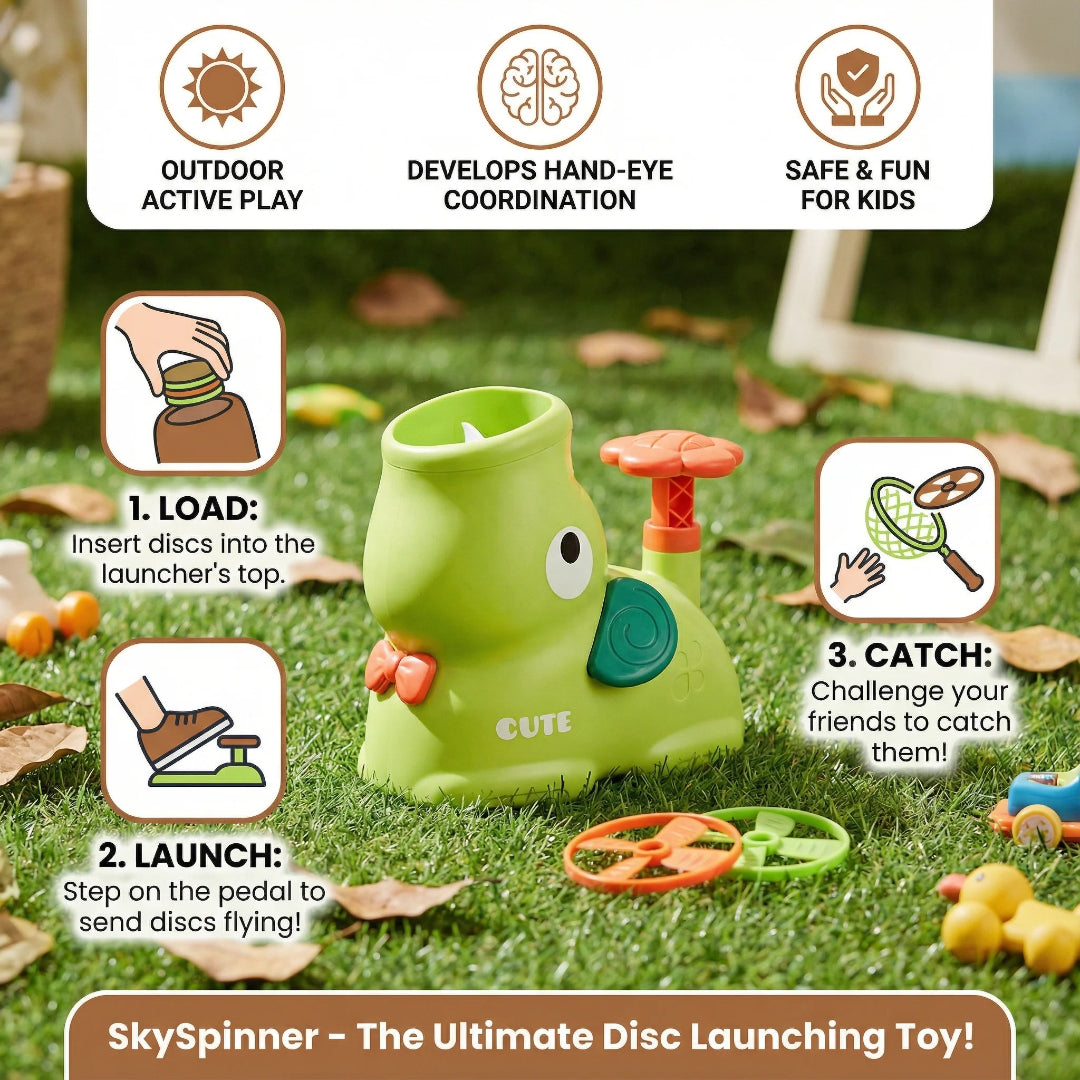 Outdoor Disc Launcher Spielzeug