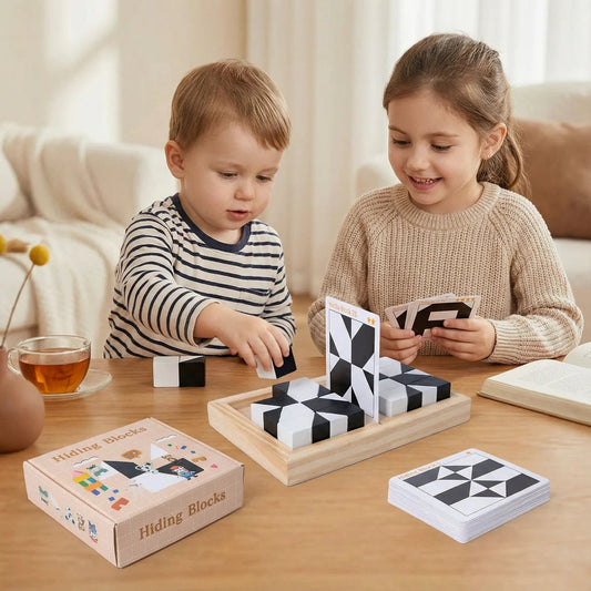 Taschenpuzzle: Zwei-Farben-Logikspiel