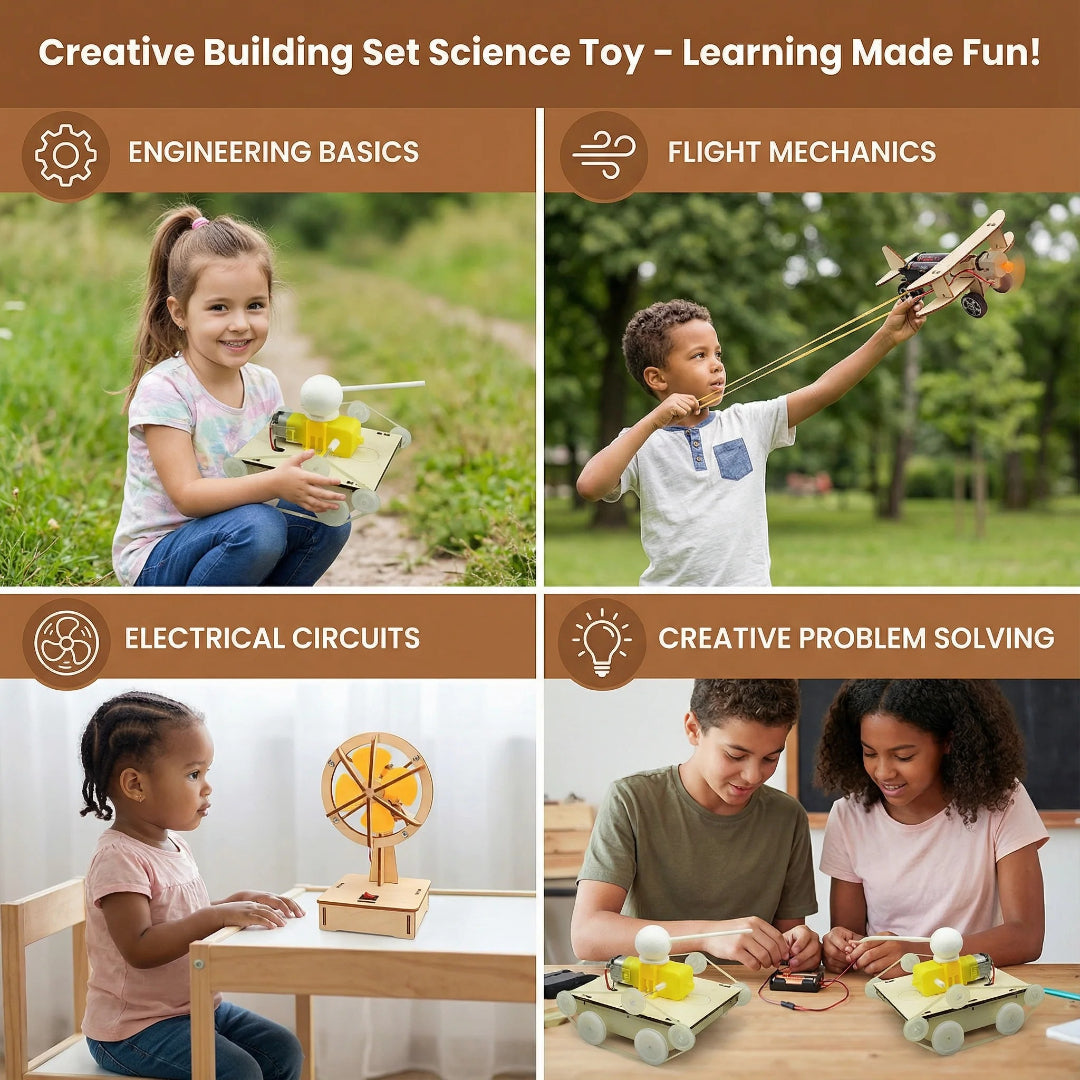 Bildungs-Konstruktionswissenschafts-Kit für Kinder