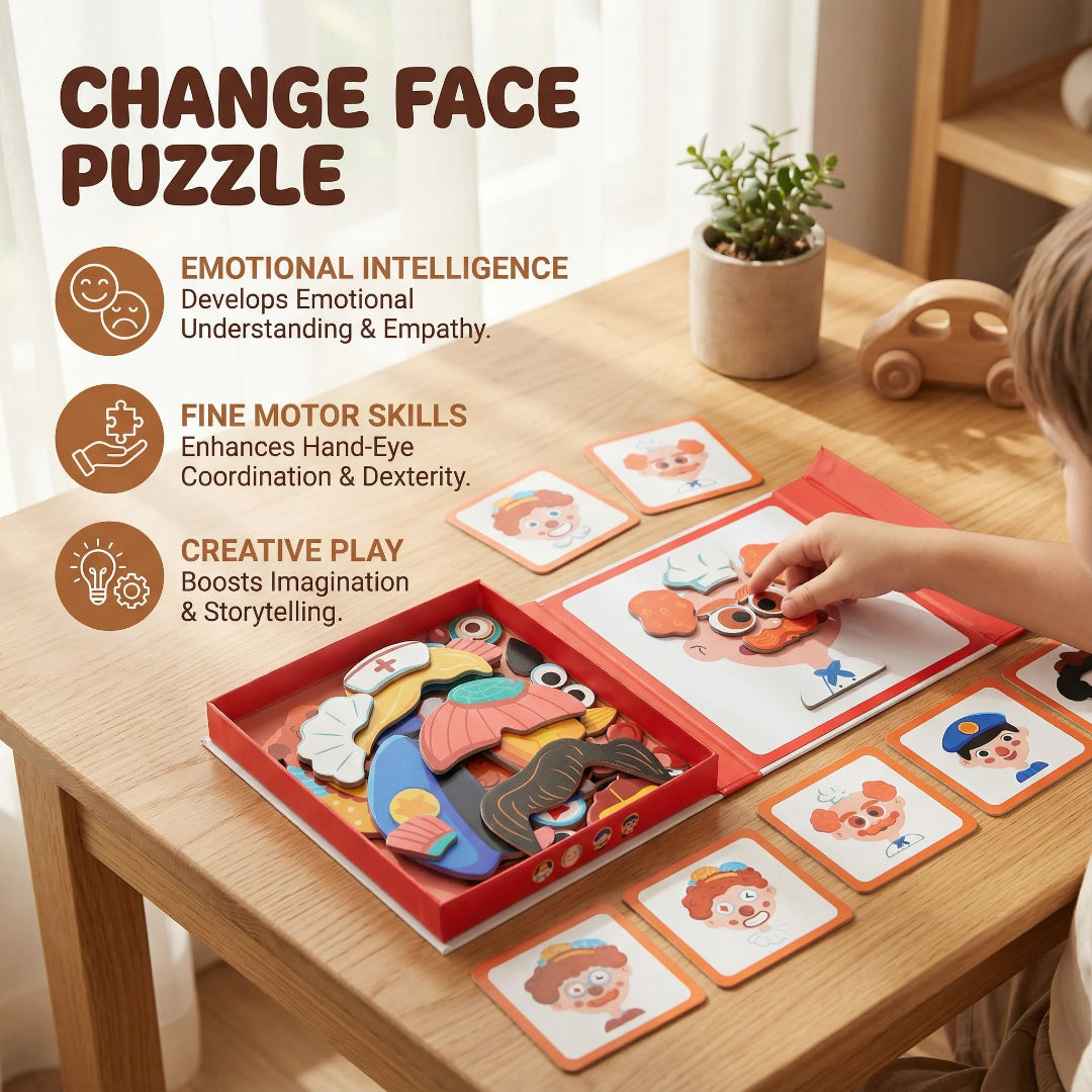 Emotionserkennungs-Puzzle: Ein lehrreiches Zuordnungsspiel