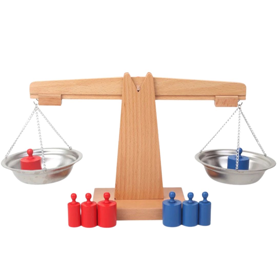 Montessori Gewichtssatz – Ansprechendes, sensorisches Lernen für Kinder