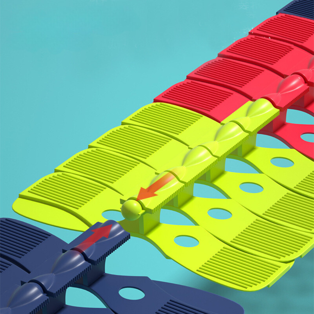 Schwerkraft-überwindende Rennstrecke für Kinder – Ultimatives Spaß-Erlebnis