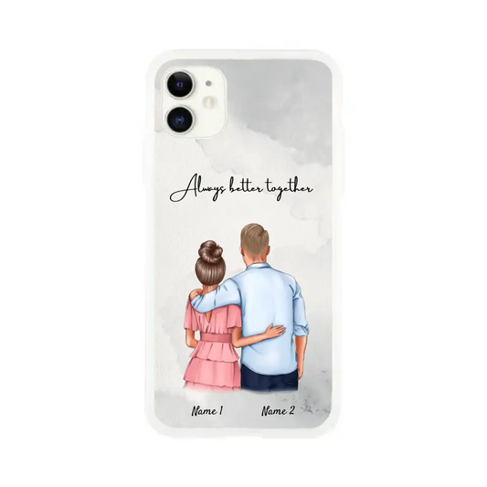 Best Couple Hug - Customized Phone Case