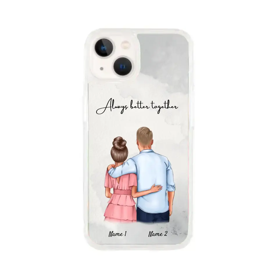 Best Couple Hug - Customized Phone Case