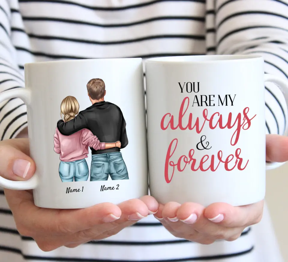 Meilleur couple - mug personnalisé pour les couples