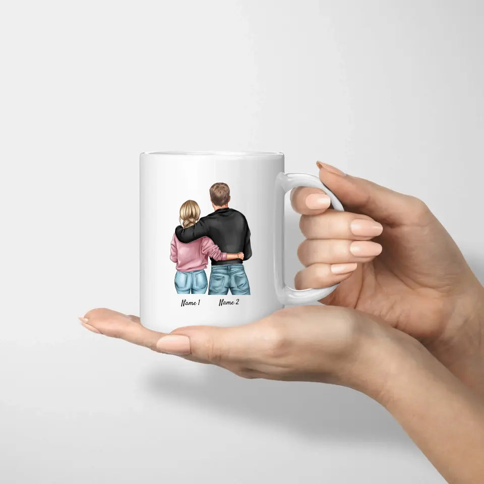 Meilleur couple - mug personnalisé pour les couples