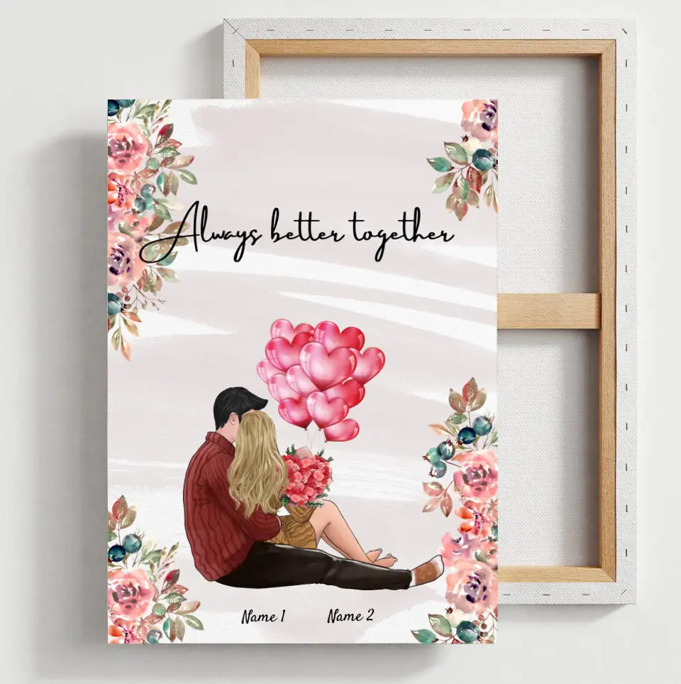 Be My Valentine - personalized poster