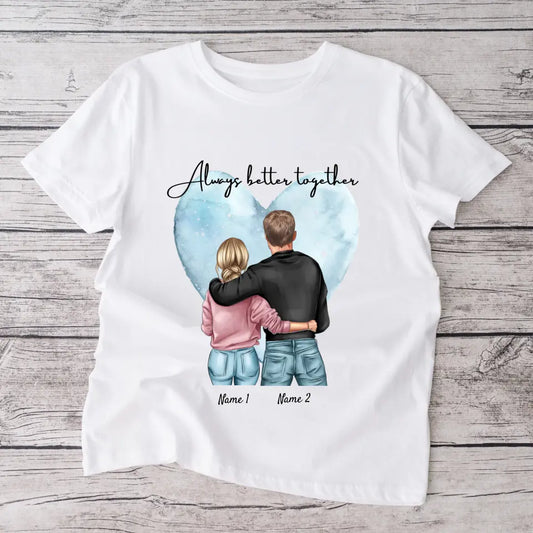 Meilleur Couple - T-shirt personnalisé