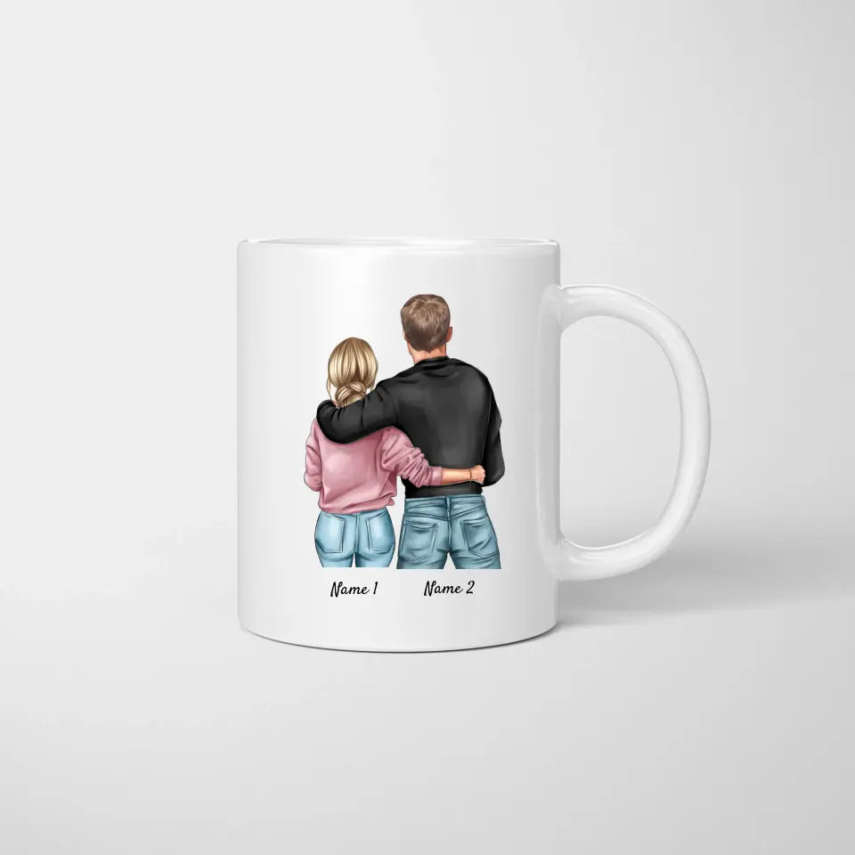 Love you to the moon and back - personalized mug