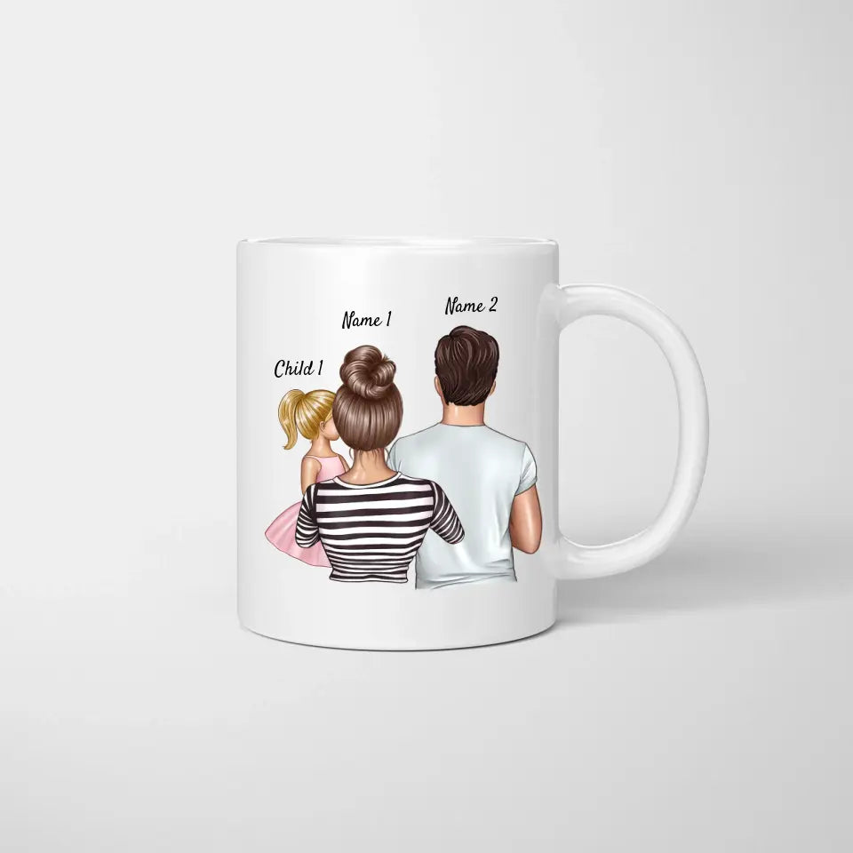 We are family - personalized mug